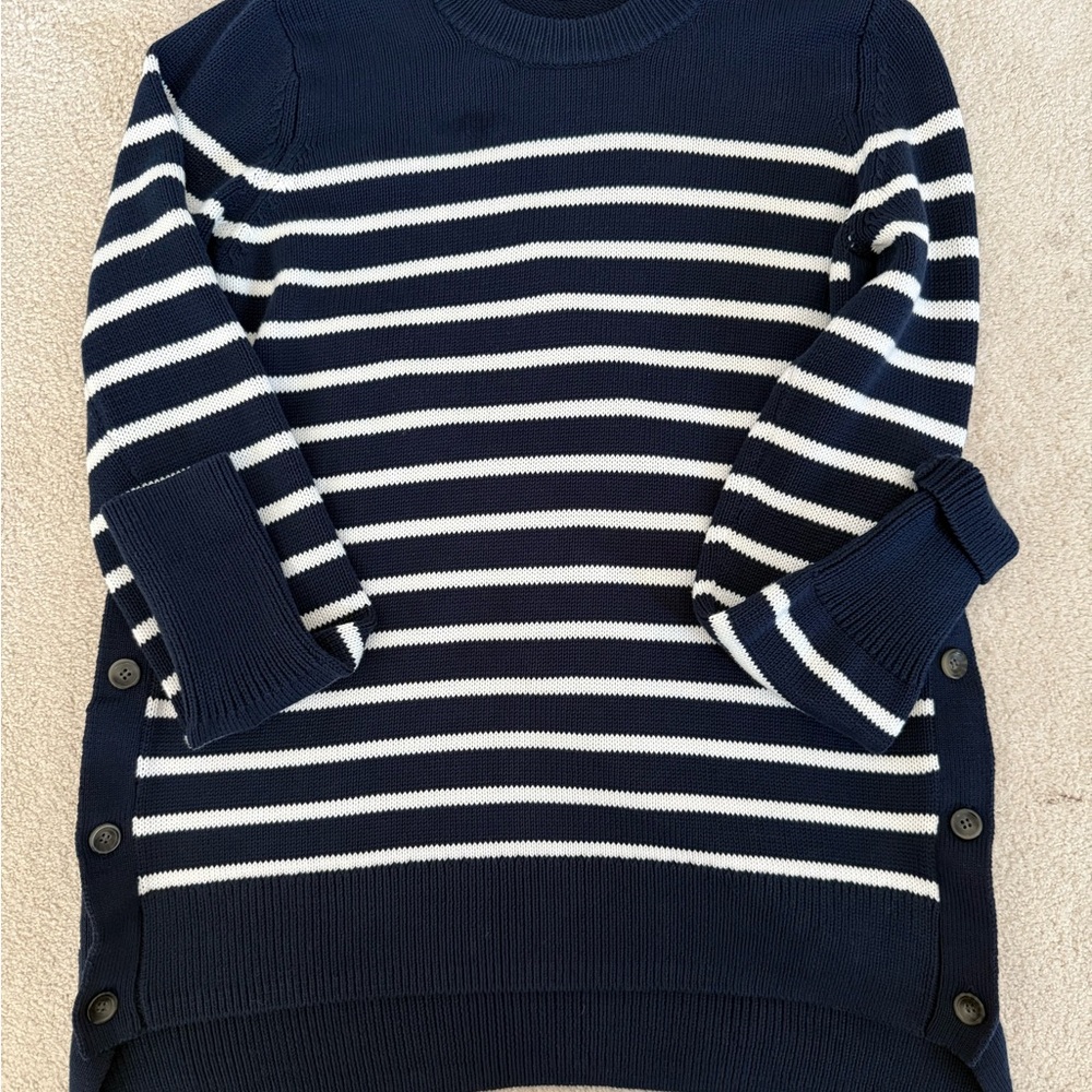 Tuckernuck Navy Striped Women's Sweater